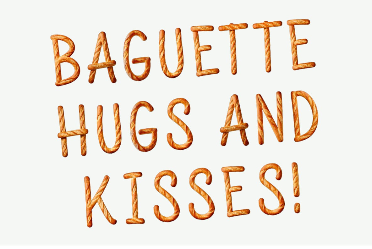 French Baguette Font