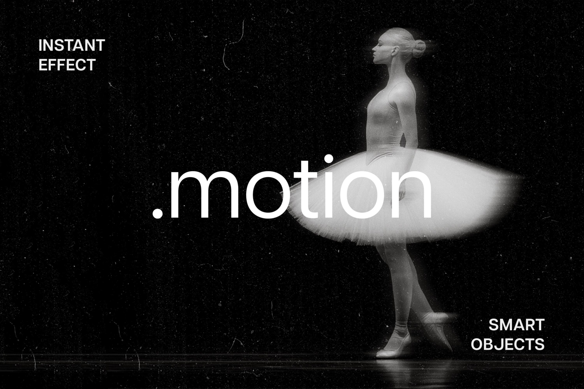 B&amp;W Motion Photo Effect