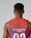 Afro-American Man Wearing Running Kit Mockup