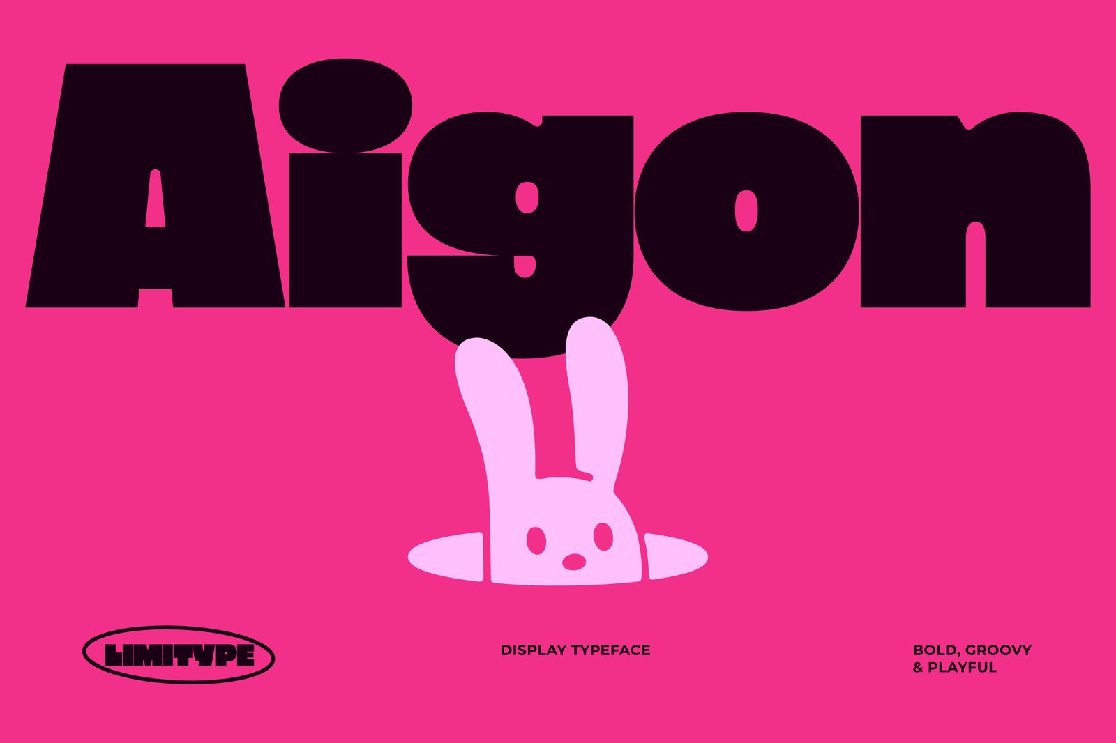 Aigon - Bold Display Font