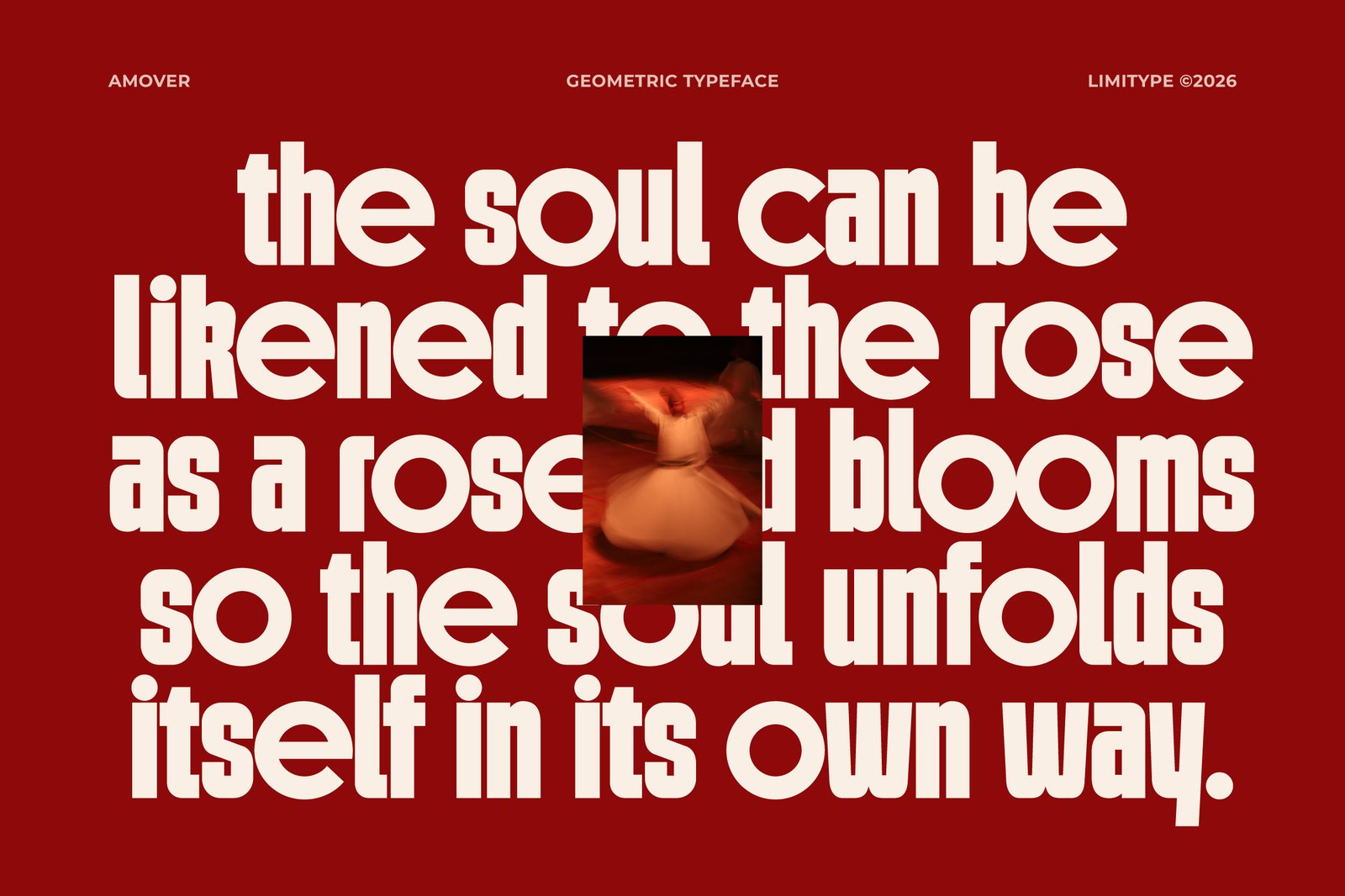 Amover - Bold Geometric Font