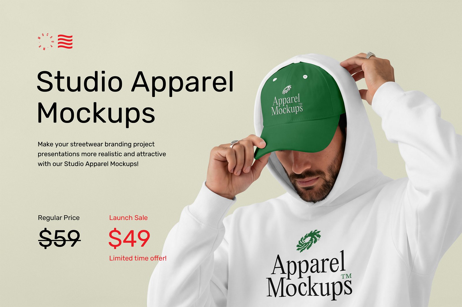 Apparel Mockups - Studio Scenes