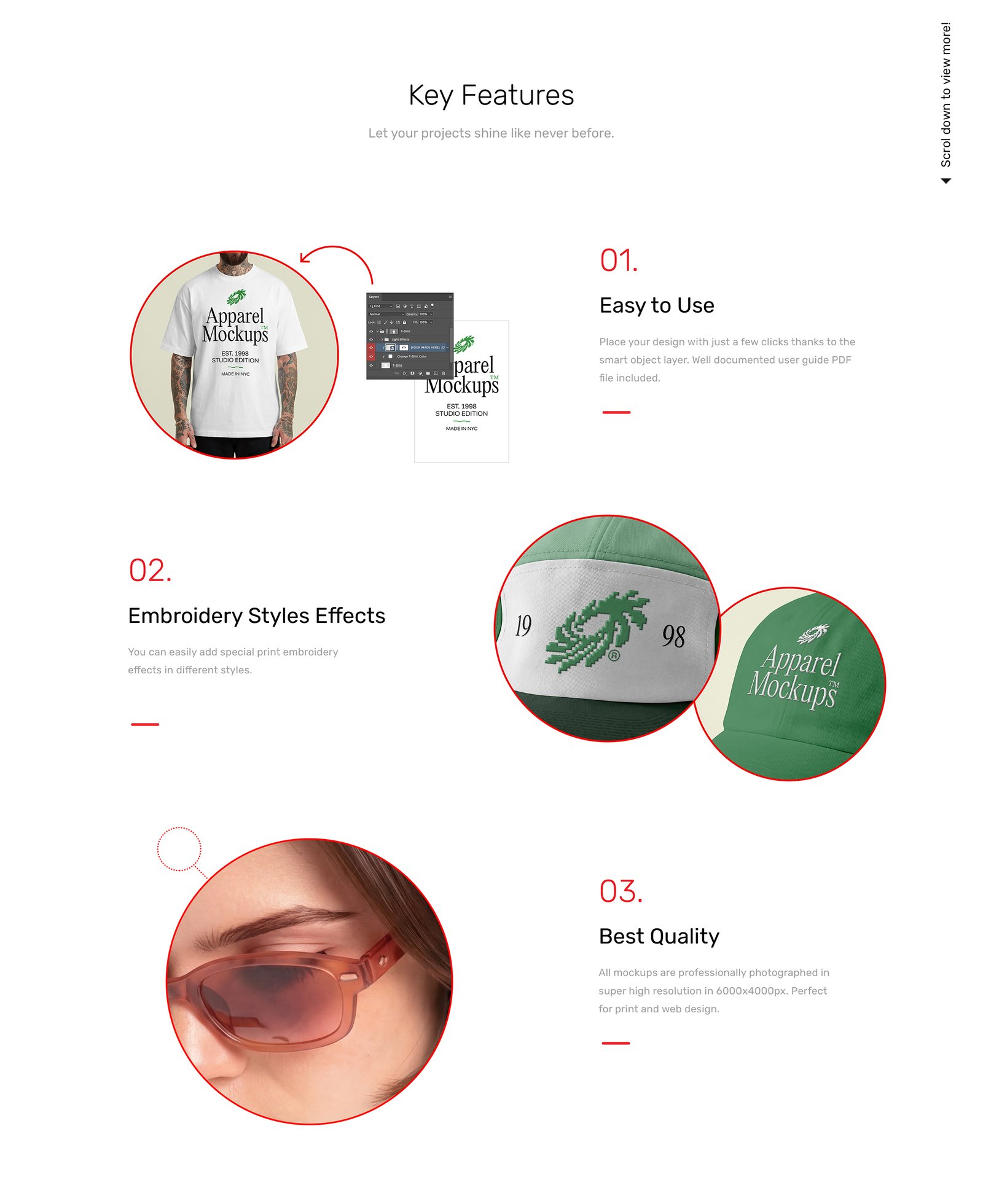 Apparel Mockups - Studio Scenes