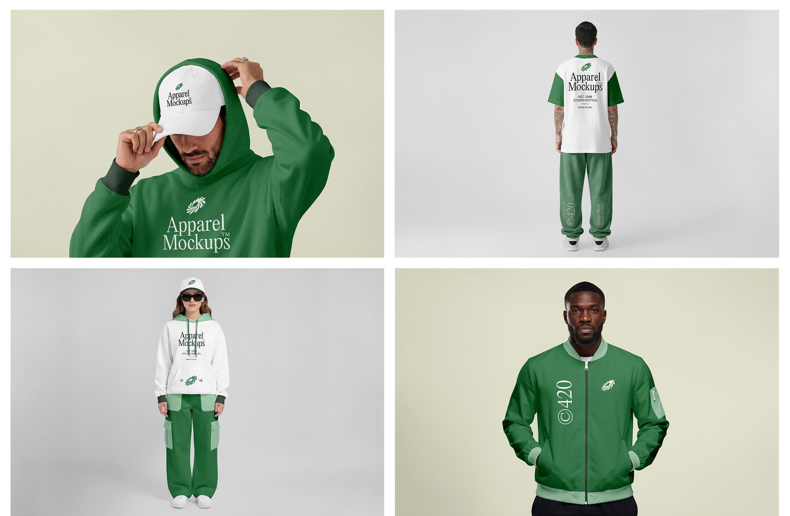 Apparel Mockups - Studio Scenes
