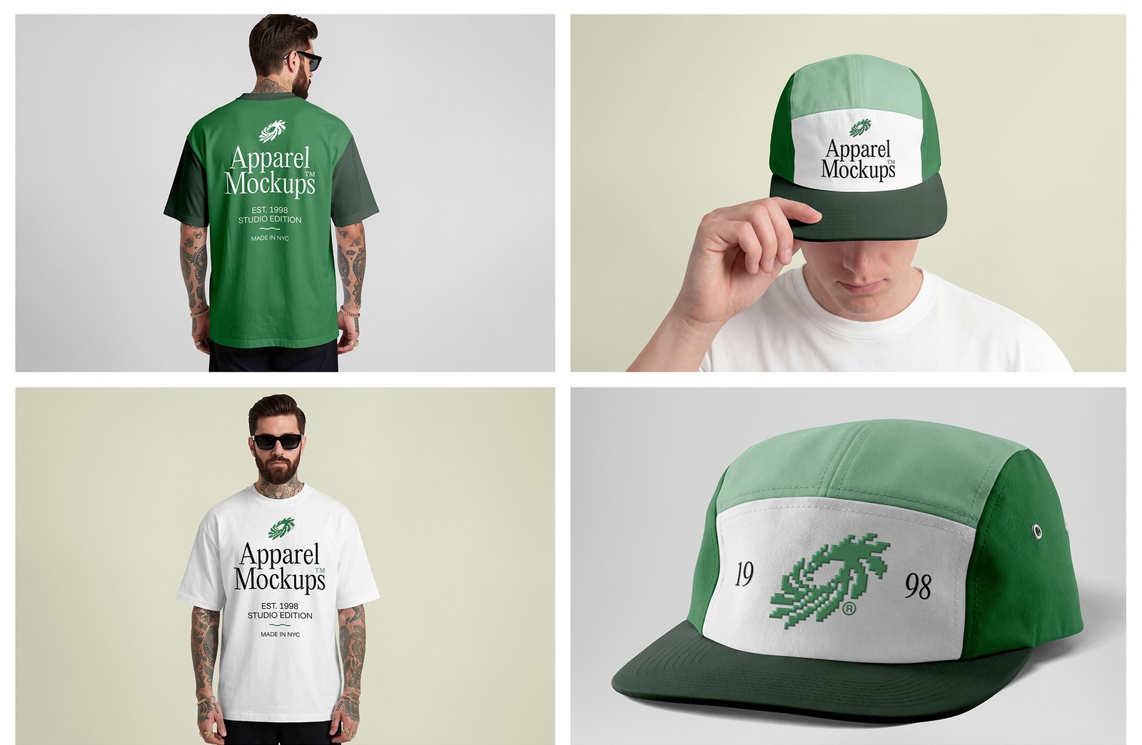Apparel Mockups - Studio Scenes