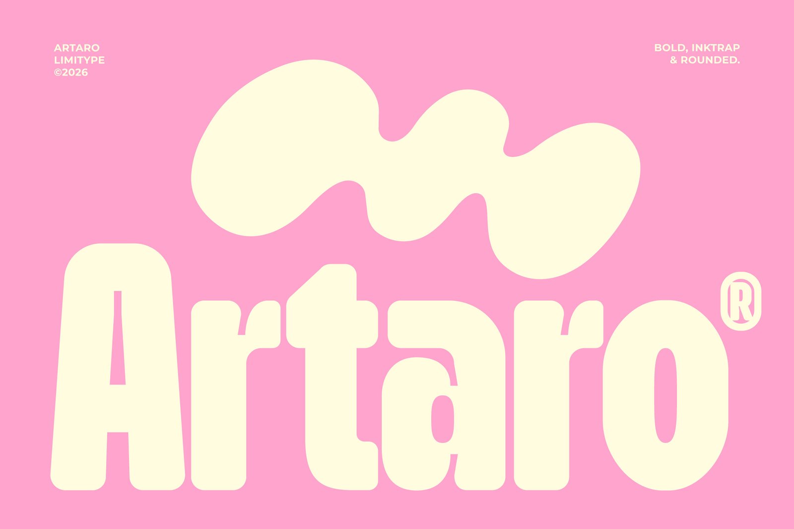 Artaro - Bold Inktrap Font