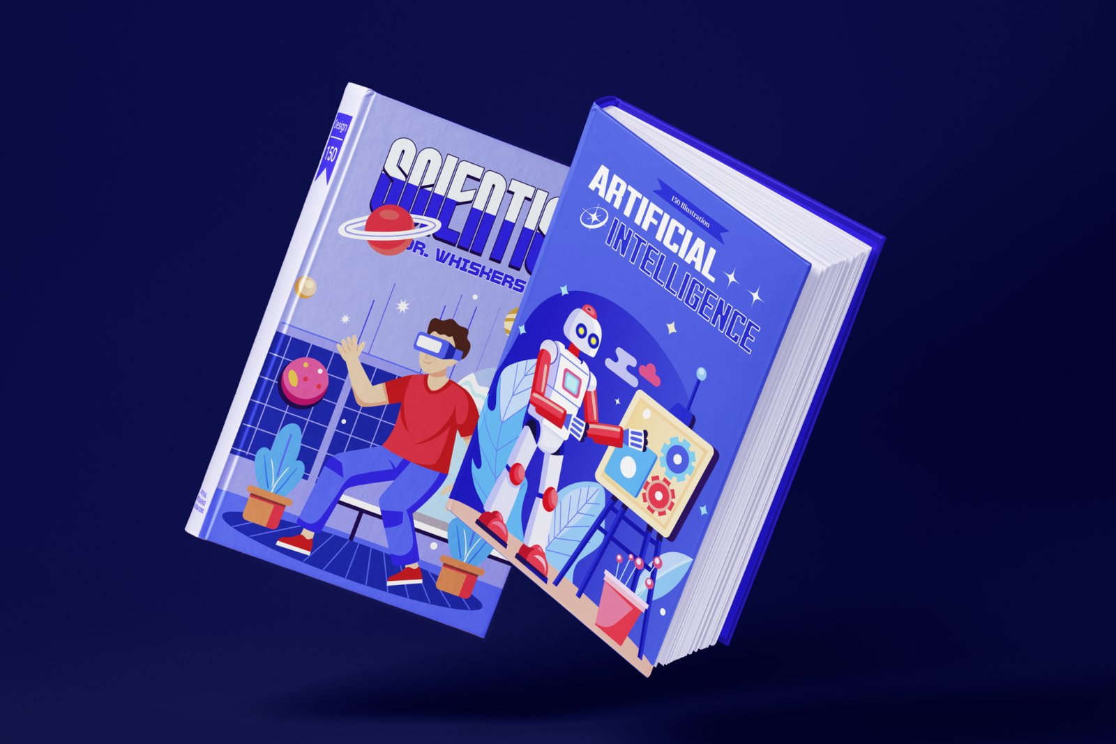 Artificial Intelligence Illustrations Bundle