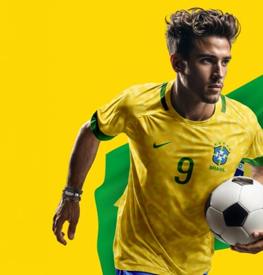 Design jerseys for teams,
clubs, and training
wear for fun.