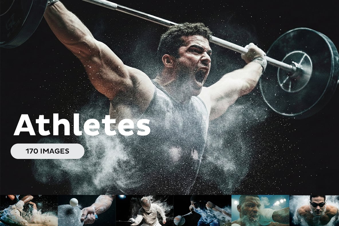 Athletes - 170 images