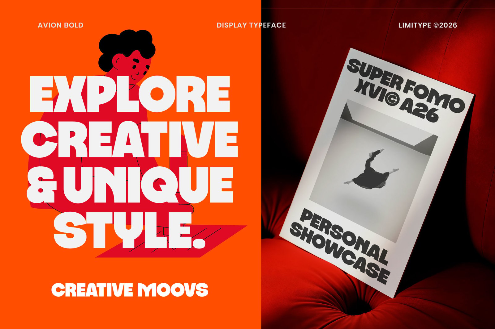 Avion - Modern Bold Font