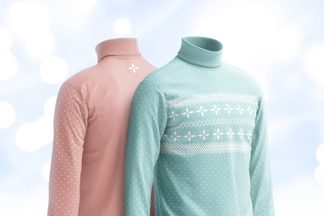 Turtleneck Sweater Animated Mockup