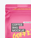 Matte Coffee Bag Mockup