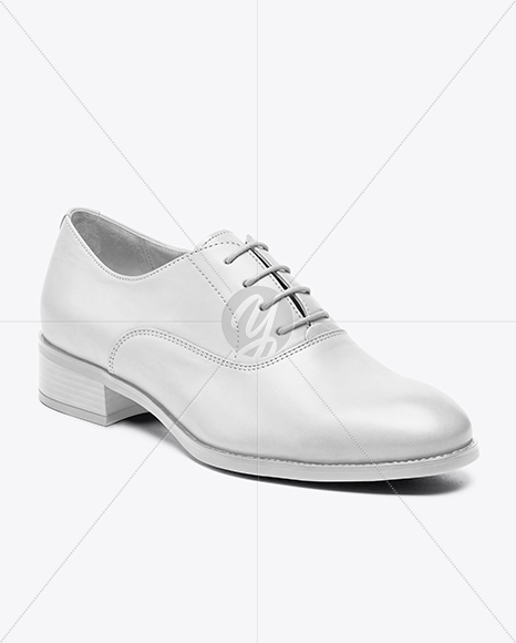 Women's Oxford Shoe Mockup
