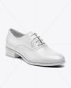 Women's Oxford Shoe Mockup