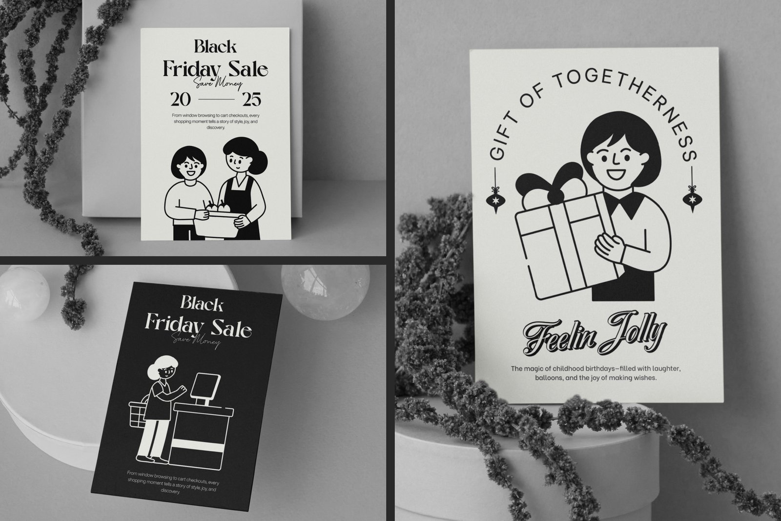Shopping Drawing Set