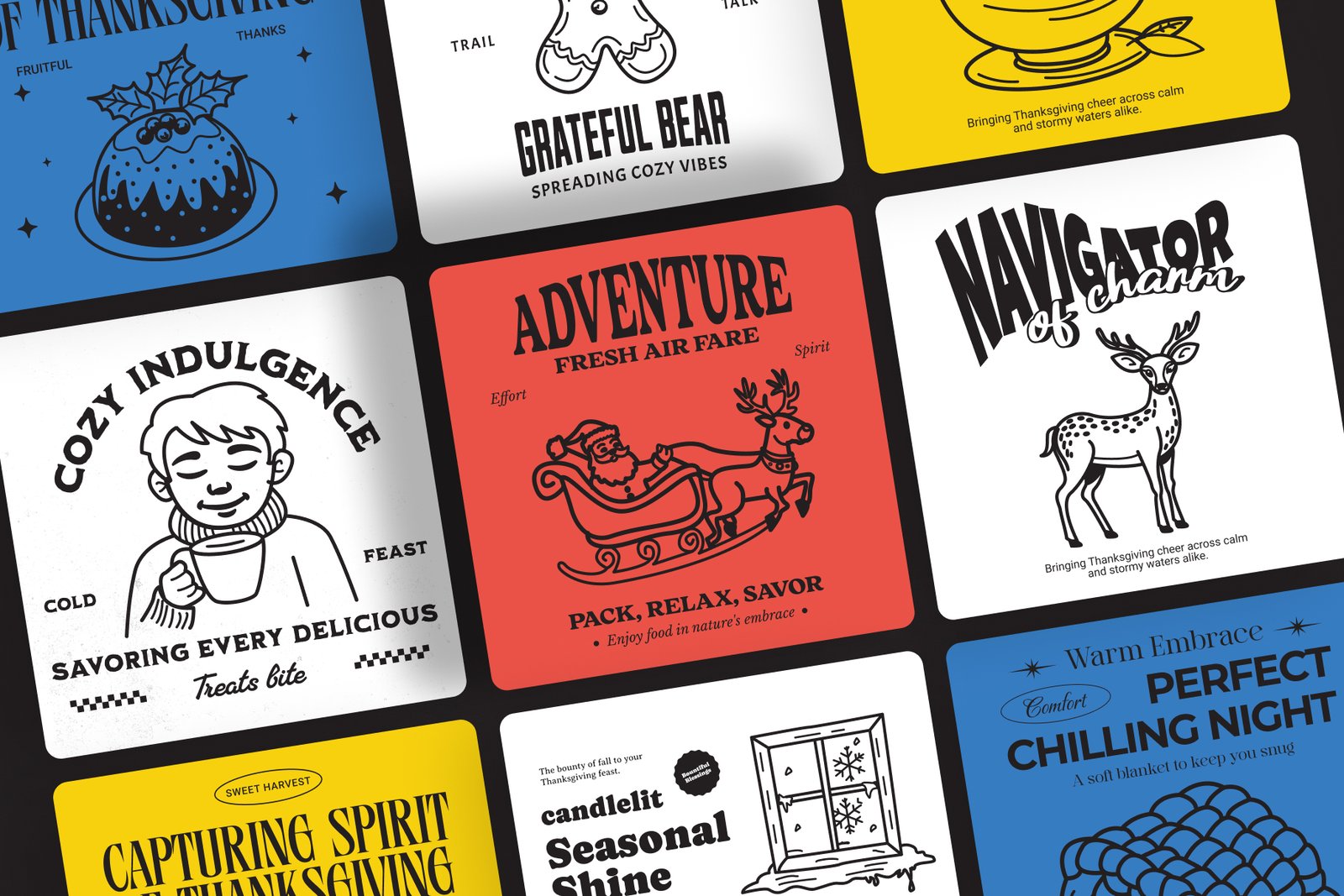 Winter Doodles Collection
