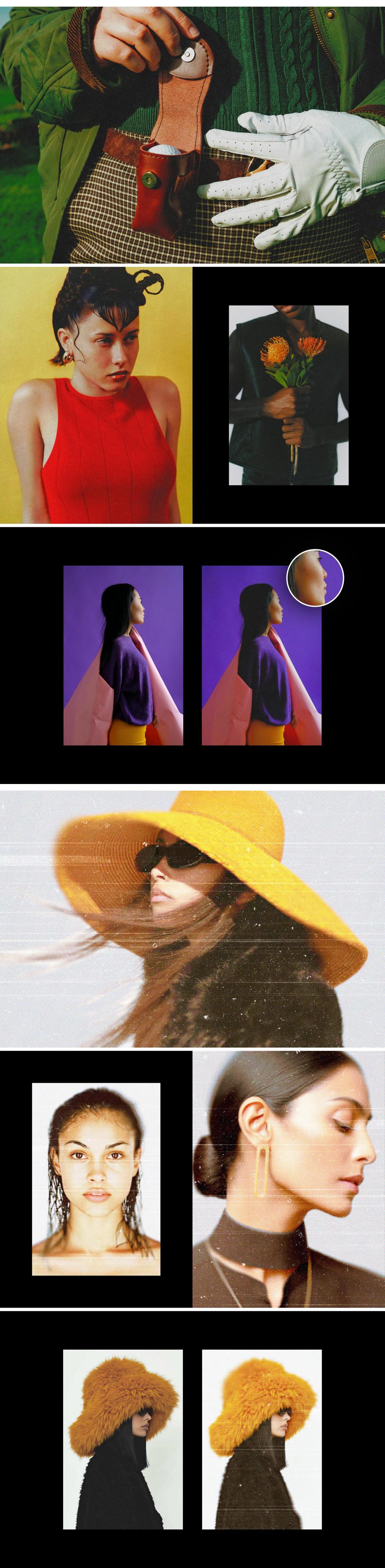 Old Zine Photo Effects