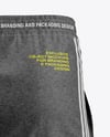 Heather Men’s Pants Mockup - Back View