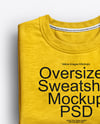 Folded Sweatshirt Mockup