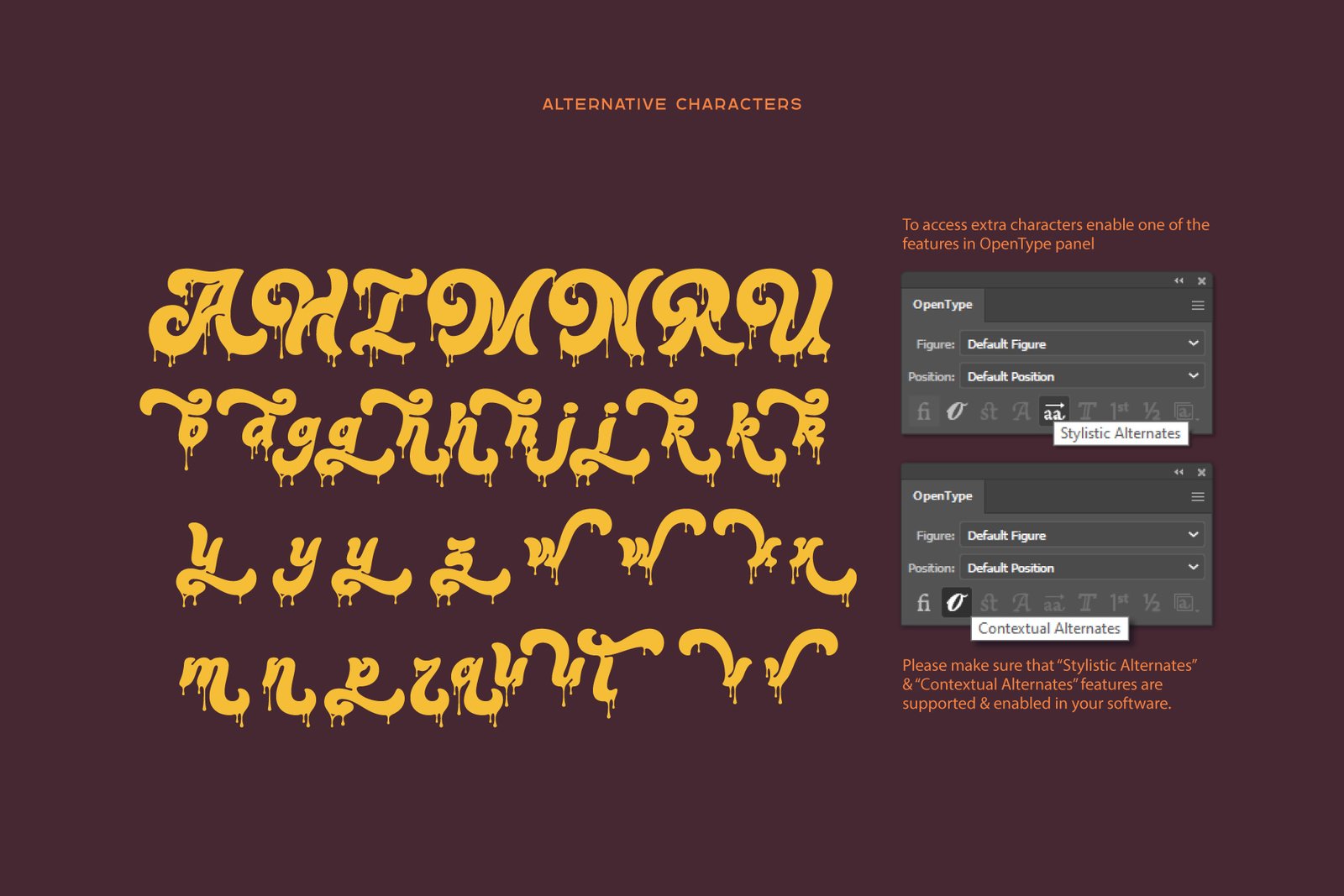 Milley Honey — Sweet Melting Font