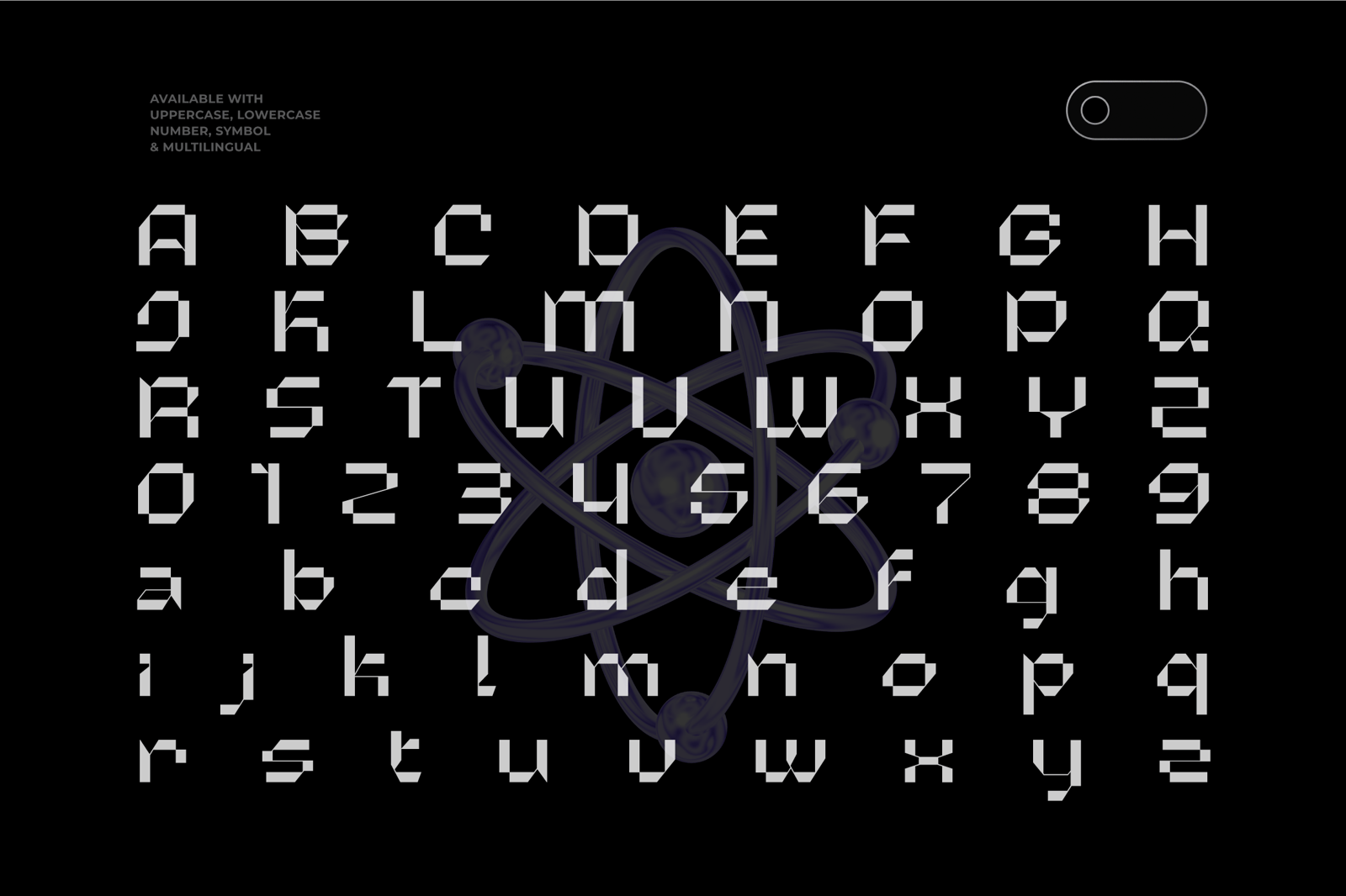 Microbots - Futuristic Font