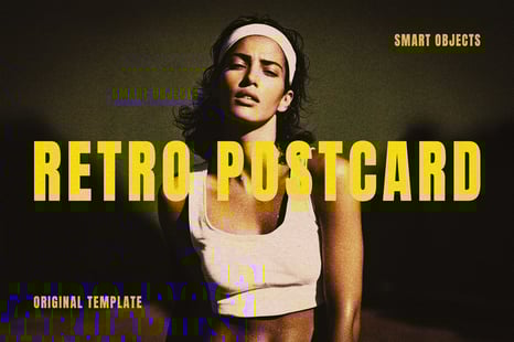 Contrast Retro Postcard Effect - Add-Ons
