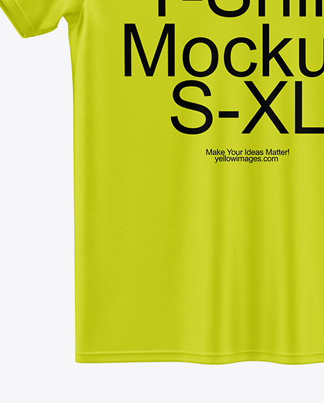Crew Neck T-Shirt Mockup