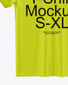Crew Neck T-Shirt Mockup