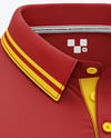 Men's Short Sleeve Polo Shirt Mockup