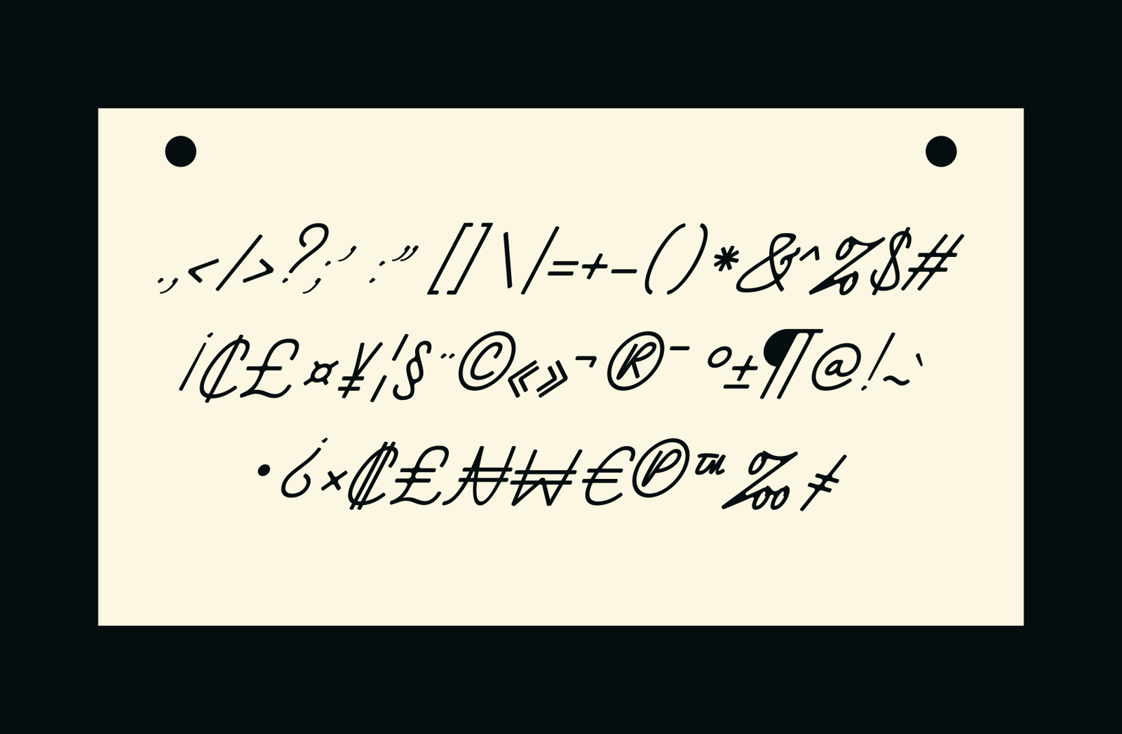 Fortrey Font