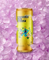 Slim Aluminium Can in Ice Mockup