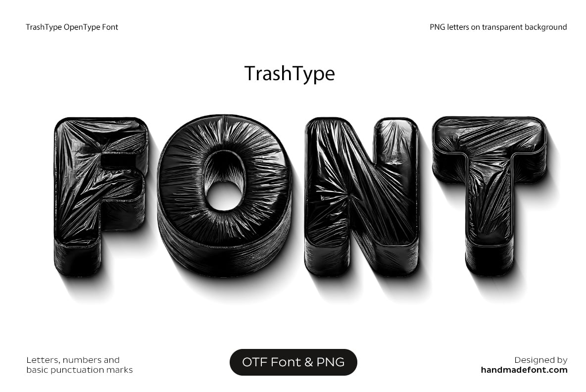 TrashType Font