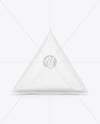 Glossy Triangular Package Mockup