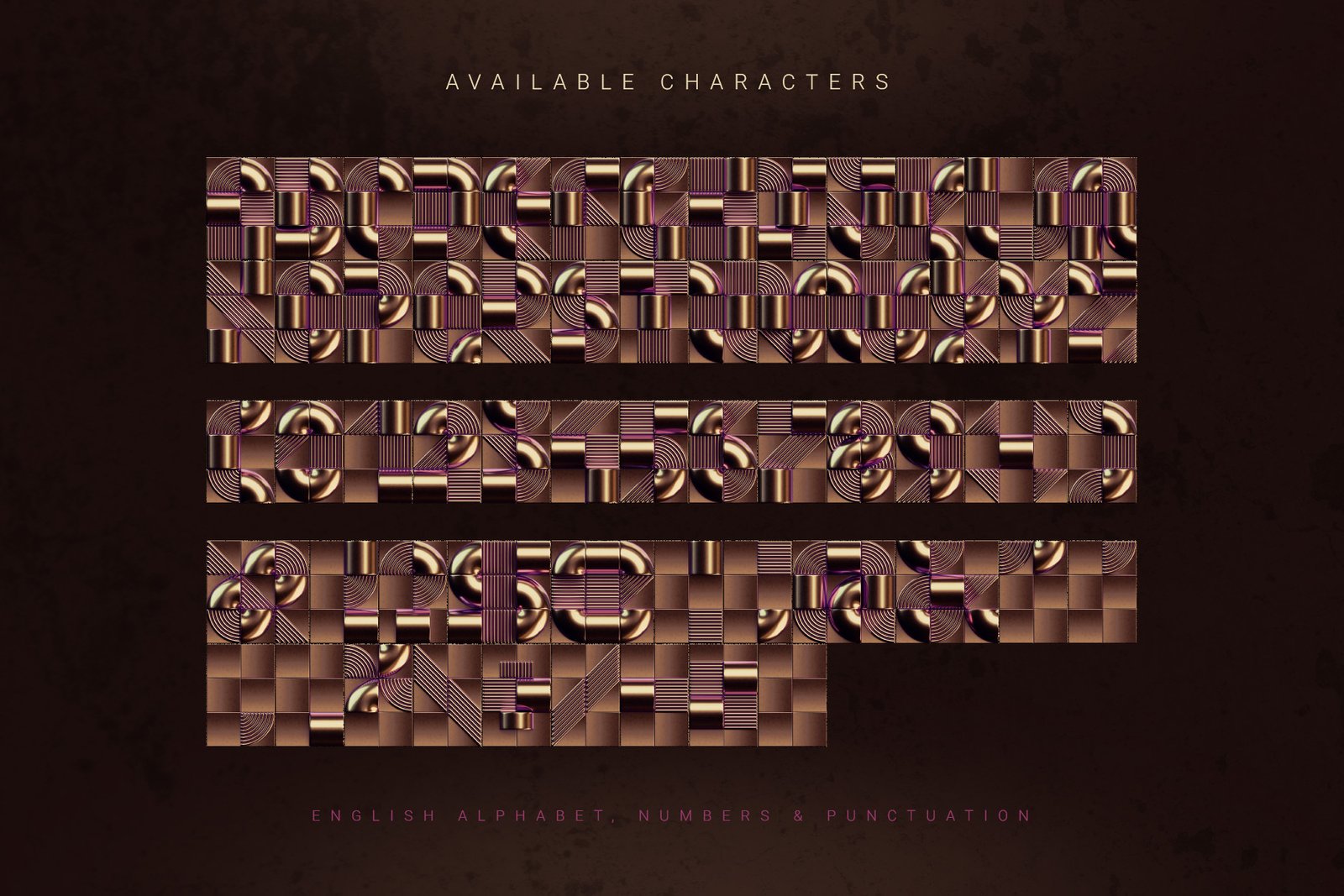 Premiere Grand - Color Bitmap Font