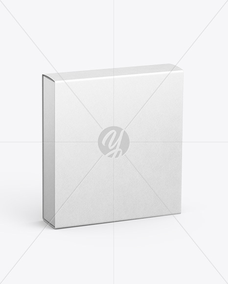 Kraft Slide Boxes Mockup – Half Side View