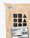 Kraft Paper Postage Bag Mockup