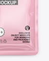 Glossy Sachet Mockup