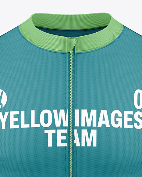 Men's Sleeveless Cycling Jersey Mockup