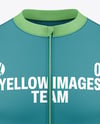 Men's Sleeveless Cycling Jersey Mockup