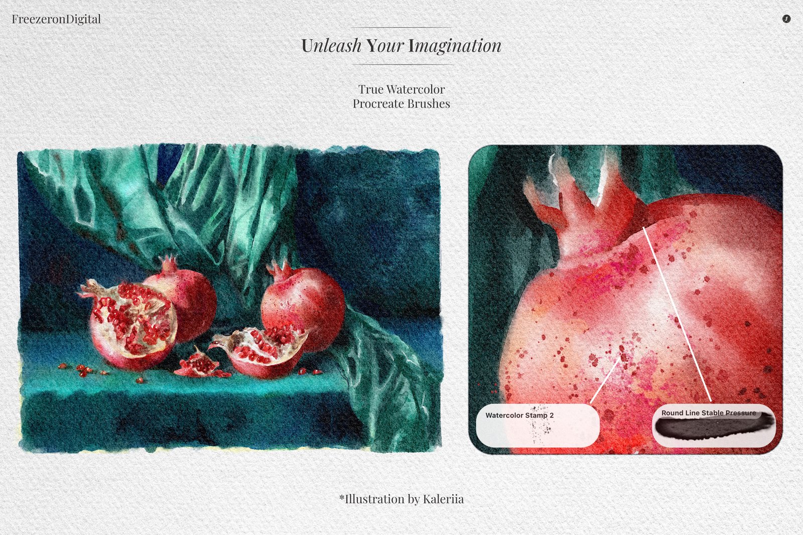 True Watercolor Procreate Brushes