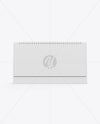 Desk Tent Calendar Mockup – Front View