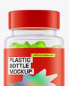 Plastic Bottle with Gummies Mockup