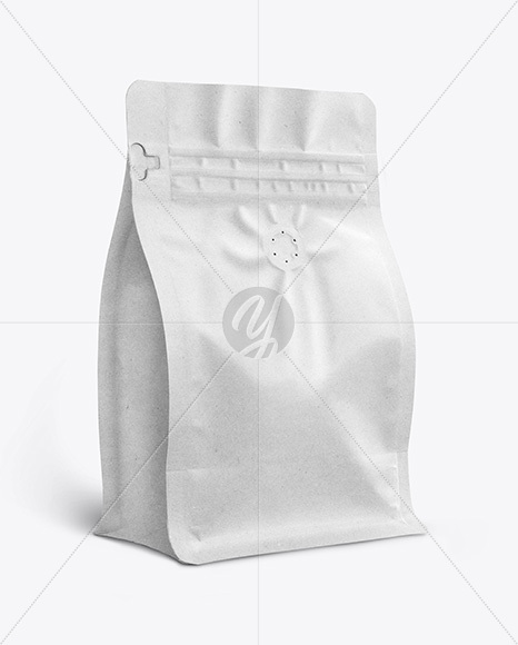 Kraft Paper Coffee Bag Mockup