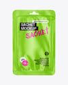 Glossy Sachet Mockup