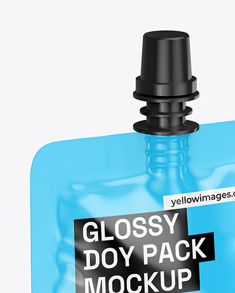 Glossy Doy Pack Mockup