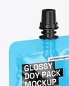 Glossy Doy Pack Mockup