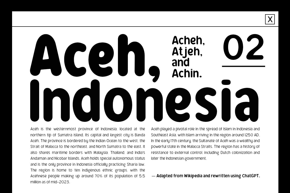 Bener Rounded - Sans Serif Rounded Display Family Font