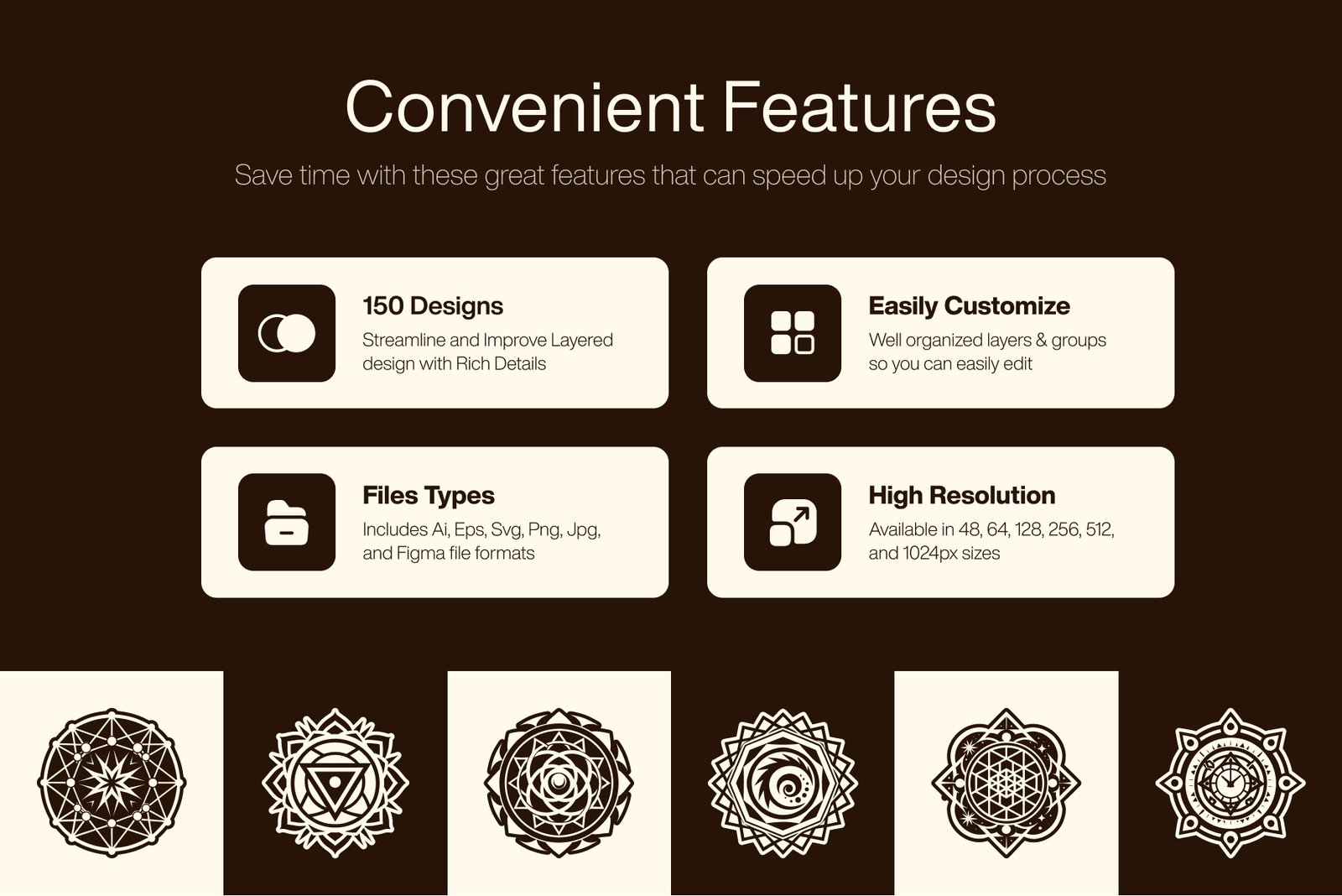 Geometric Symbols Art Set