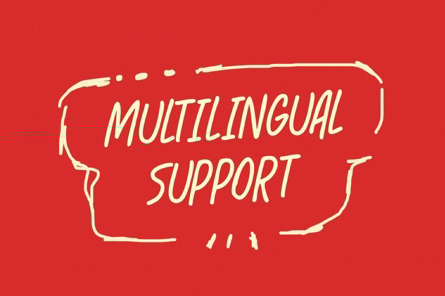 Visco Doubt Casual Handmade Monoline Font