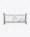 Matte Metallic Snack Package Mockup